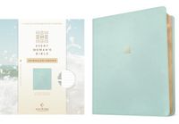 NLT Every Woman's Bible, Journaling Edition, Filament Enabled (Leatherlike, Seafoam Blue, Red Letter)