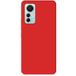 Xiaomi Mi 12 Lite Siliconen Matte Hoesje - Rouge
