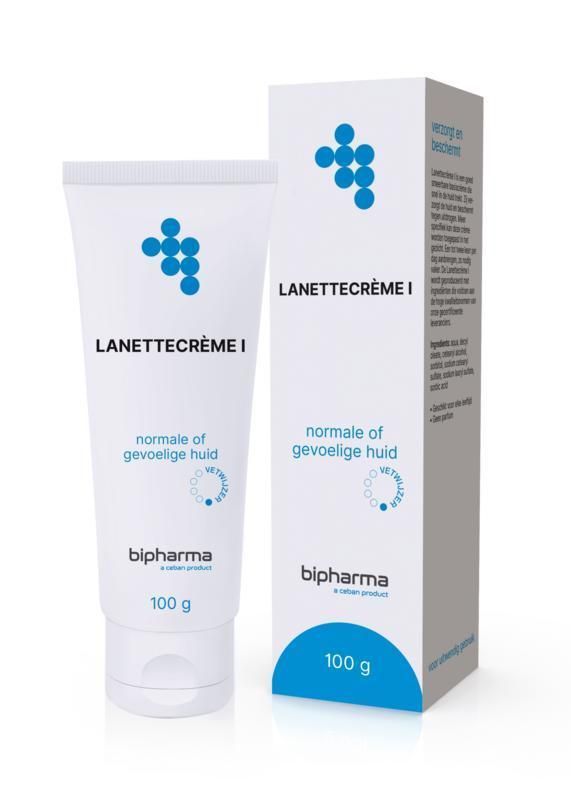 Lanettecreme i tube in vouwdoos 100gr