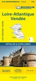 Loire-Atlantique, Michelin 316 Wegenkaart Loire-Atlantique, Vendée