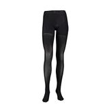 Calvin Klein Panty 80 Denier Zwart L