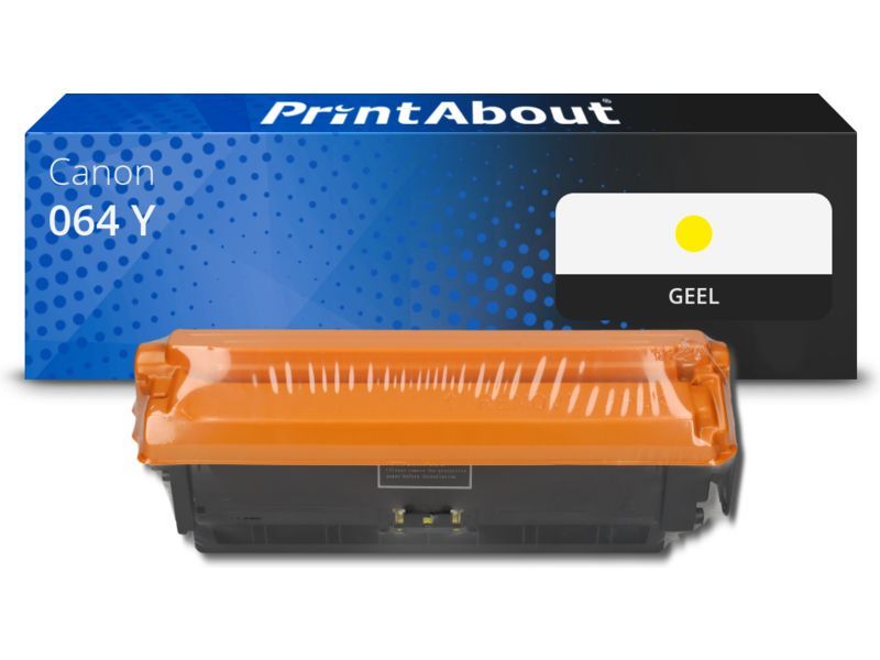PrintAbout Toner 064 Y Geel geschikt voor Canon
