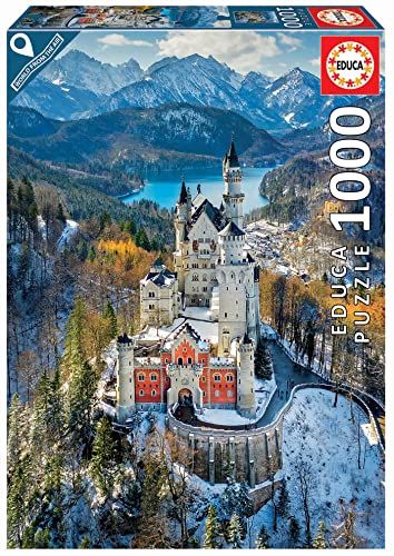 Educa -1000 Neuschwanstein-slot, verschillende kleuren (19261)