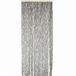 WERKA PRO 10777 deurgordijn, chenille, 120 x 220 cm, lichtgrijs