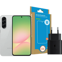 Samsung Galaxy A56 256GB Grijs 5G + Basis Accessoirepakket