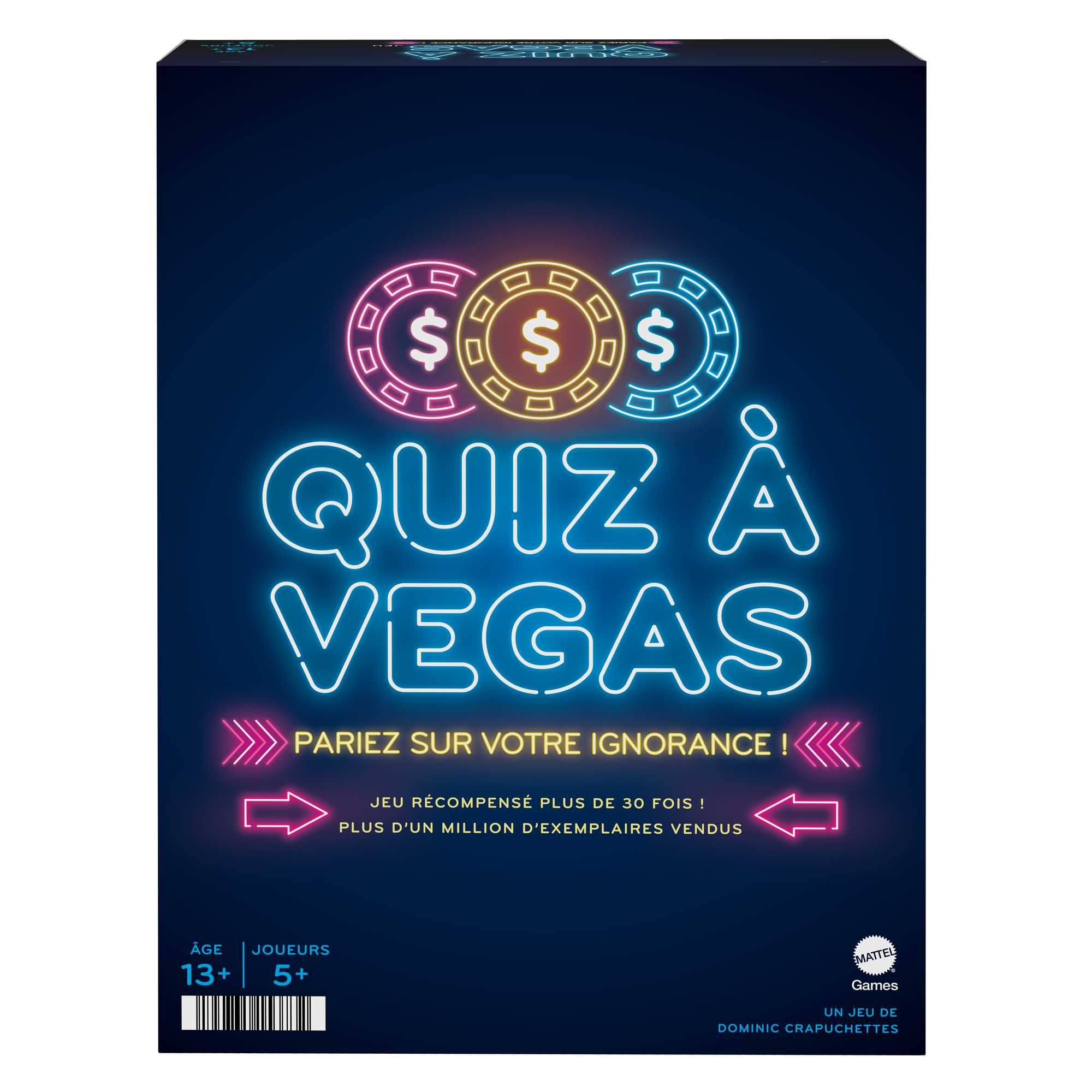 Mattel Games Quiz game Mattel Quizà Vegas (FR)