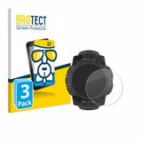 BROTECT Screenprotector 3 Stuks voor Garmin Instinct 3 Solar Tactical Edition (50 mm) Transparant