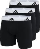 Adidas Active Flex Cotton Heren Onderbroek Zwart/Wit XL