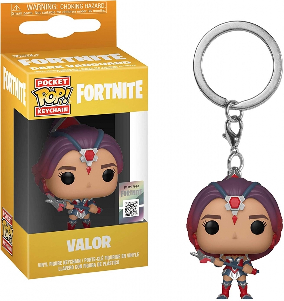 Funko fortnite pocket pop keychain - valor Merchandise