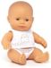 MINILAND Babypop - Europese Jongen 21Cm - Met Vanillegeur - Waterdicht - 10 Maanden