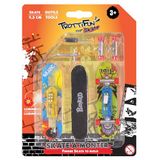 TROTTIFUN Set met 2 Vingerskate - Lichtgevend - Metaal - Vanaf 3 jaar