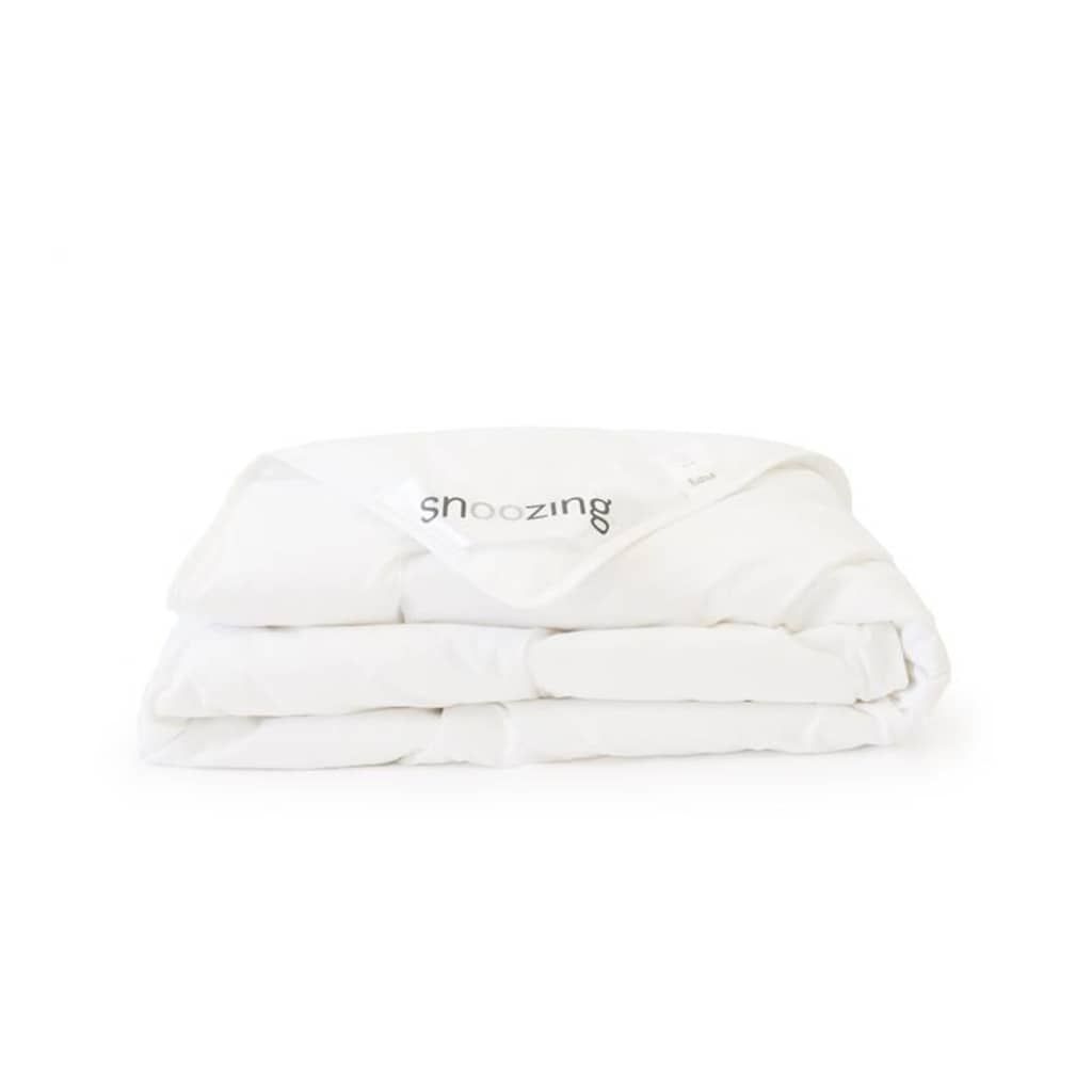 Snoozing Bern Bamboo zomerdekbed - 1-persoons 140x220 cm - wit