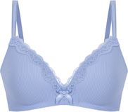 Hunkemöller Dames Lingerie Voorgevormde bh zonder beugel Lola - Blauw - maat E75