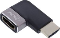 InLine HDMI adapter | haaks/rechts | HDMI2.1 (8K 60Hz + HDR) | aluminium