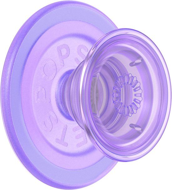 PopSockets PopGrip geschikt voor MagSafe Round - Translucent Lavender