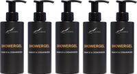 Claudius Cosmetics B.V. Showergel Sweet Orange & Cedarwood 300 ml - Set van 5