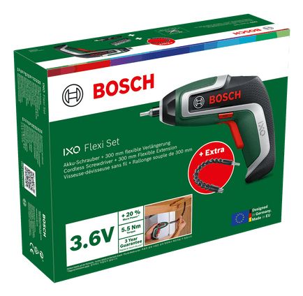 Bosch Uneo Maxx Schroefboormachine - 3.6V - Zwart/Groen