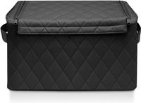 Reisenthel Storagebox M Opbergbox - 28L - Rhombus Black Zwart