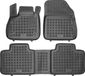 Tapis de coffre 3D en caoutchouc Renault Espace 2015- Noir