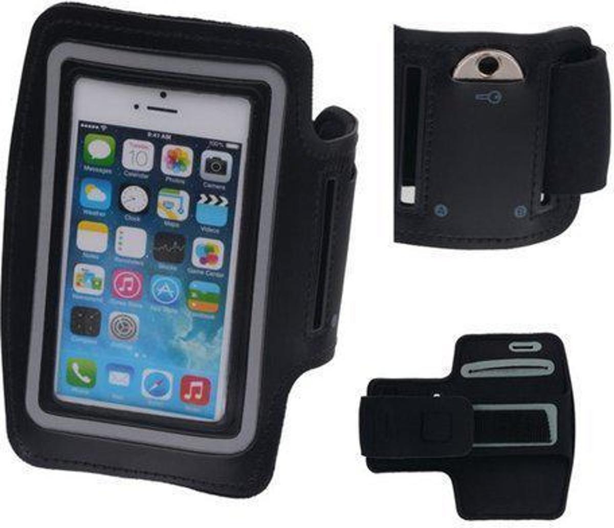 Best Cases iPhone 5/5S Zwart Sport Armband Neopreen iPhone 5/5S Zwart Sport Armband Neopreen