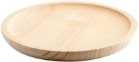 Quid Professional Octopus Set van 4 Borden, Hout, Bruin, 22 cm