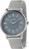 Vespa heritage VA01HER-SS07BM Homme Montre Bracelet Analogique Quartz Acier inoxydable Argenté/Bleu