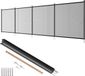 Vevor Zwembadhek, 1.21 x 3.66 m, Zwart