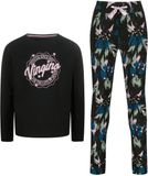 Vingino Wayra Kinder Pyjamaset - Deep Black