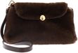 Furla Sfera Souple Mini Sac bandoulière Chocolat brun foncé sac à main sac d'épaule