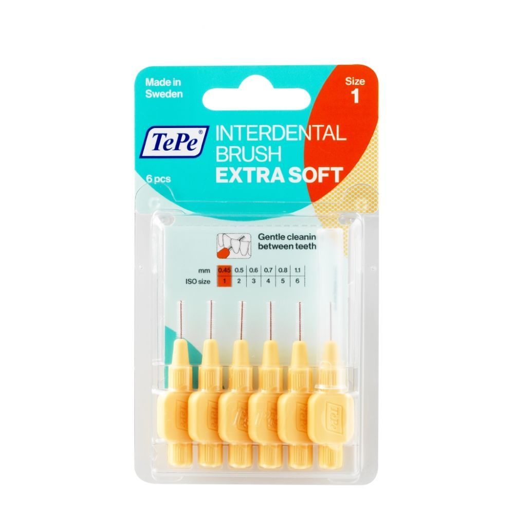 TePe Interdentale Rager X-Zacht Oranje 0.45mm - 7317400013114