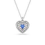 Swarovski Hyperbola 5680403 Zilverkleur Kristal Blauw Fantasihanger