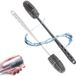 Unyqoos® set de brosses pour bouteilles en silicone gris