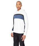 Armani Exchange Ongeborsteld Biologisch Katoenen Tri-kleur Sweatshirt Met Capuchon heren Sweatshirt met capuchon