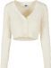 Urban Classics Cropped Feather Cardigan XXL Ivoorkleurig