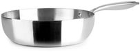 Ibili Triply Natural Koekenpan 32 Cm Zilver