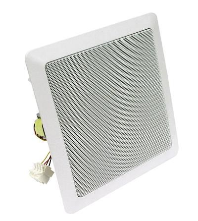 Visaton VS-DL18/2SQ - 2-weg inbouw/plafond speaker - Wit