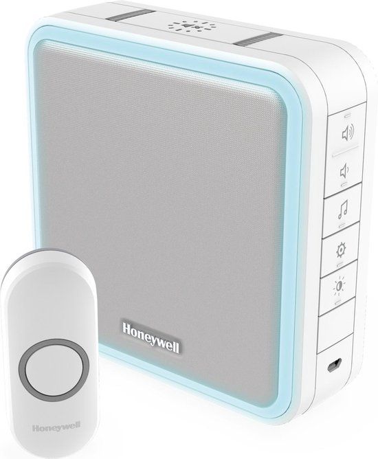 Honeywell Serie 9 DC915N - Draadloze Deurbel - Wit/Grijs