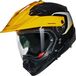 Nolan N70-2 X 06 Convinto 345 Zwart Grijs Geel Glossy Multi Helm - Maat L