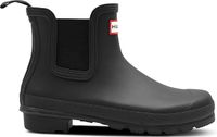 Hunter - Bottes de pluie pour femmes - Original Chelsea - Noir - taille 38EU