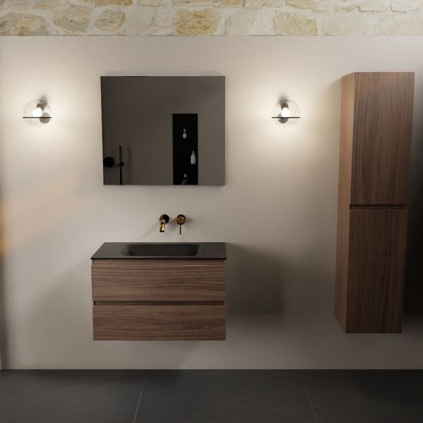 Mondiaz Aivy Badmeubelset - 80cm - Mocha - Urban