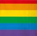 Merkloos 40x Regenboog thema servetten 33 x 33 cm - Papieren wegwerp servetjes