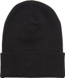 Flexfit - Heavyweight Organic Long Beanie Muts - Zwart