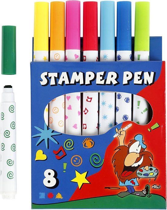 Creativ company Stempelstiften 8 Stuks