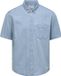 ONLY & SONS ONSORSON Chemise en jean Manches courtes Bleu clair Jean Coton/Lyocell Coupe droite M
