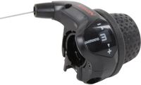 Shimano Revo Shifter Shimano Nexus SL-3S41E 3-Sp met kabels - zwart (werkplaatsverpakking)