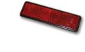 Highsider smart Universal, réflecteur avec fixation adhésive, couleur: Rouge, taille: 94x28 mm