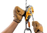 PETZL I'D S - Descender - Geel