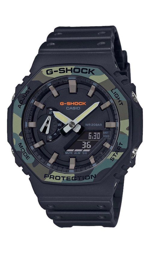 Casio G-Shock GA-2100SU-1AER Heren Horloge - Zwart