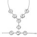 Orphelia SET-018 - Juwelenset: Ketting + Armband - Sterling Zilver 925 - 19/43 CM