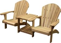 AVH-Collectie Canadian Twin teakhouten relax set